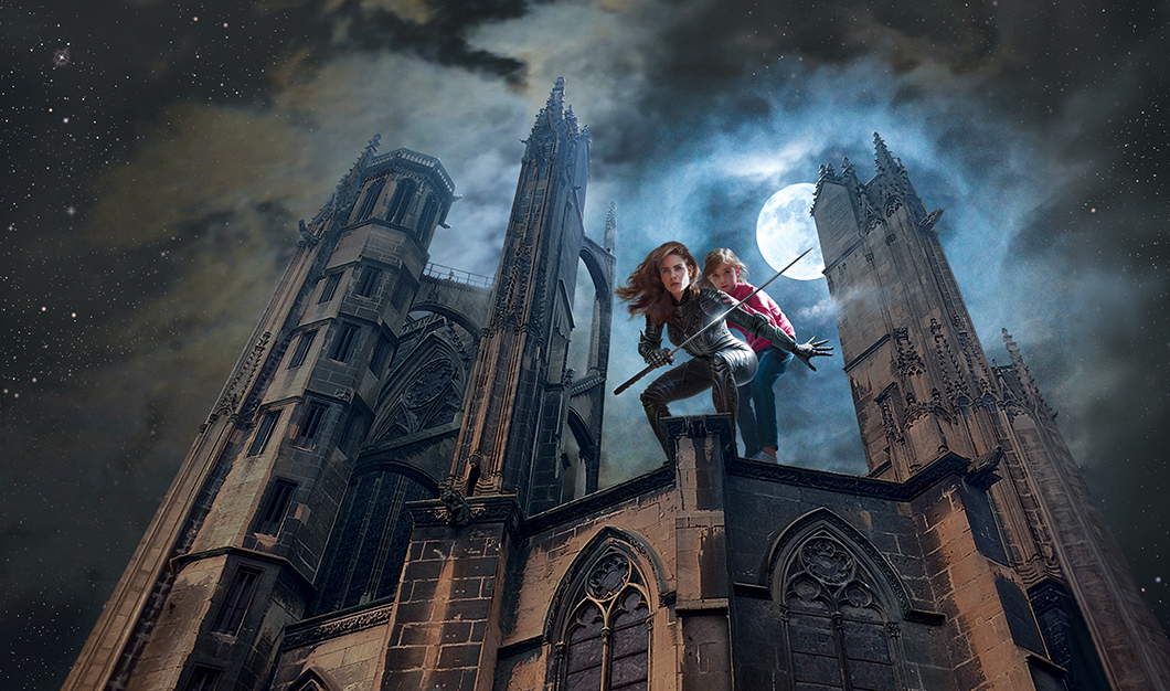 "Afterlife" book cover illustration by Brad Fraunfelter.