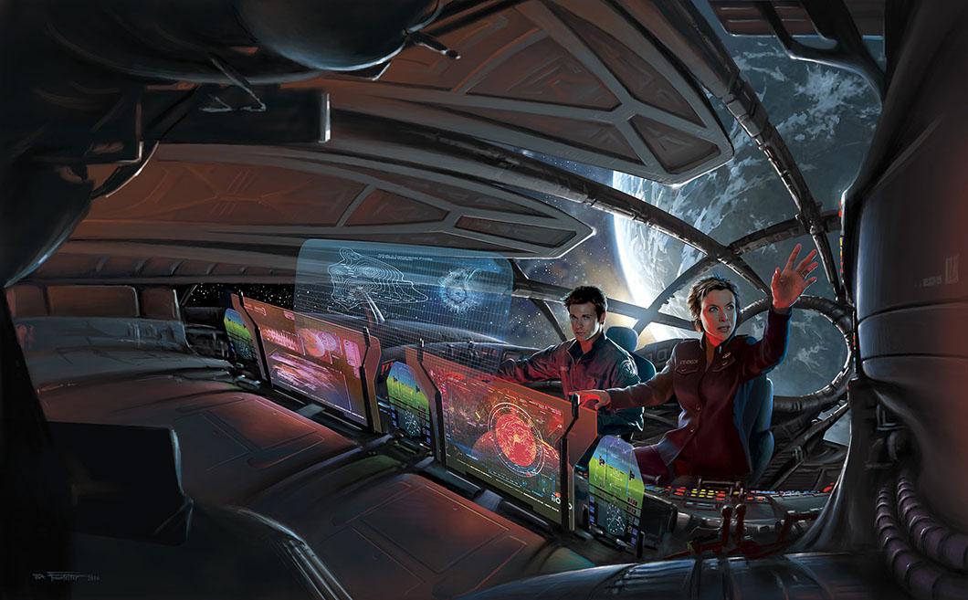 "Inadvertent Adventure" book cover illustration by Brad Fraunfelter.