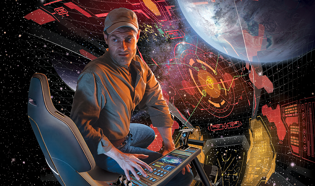 "Ship’s Log - The Alliance" book cover illustration by Brad Fraunfelter.