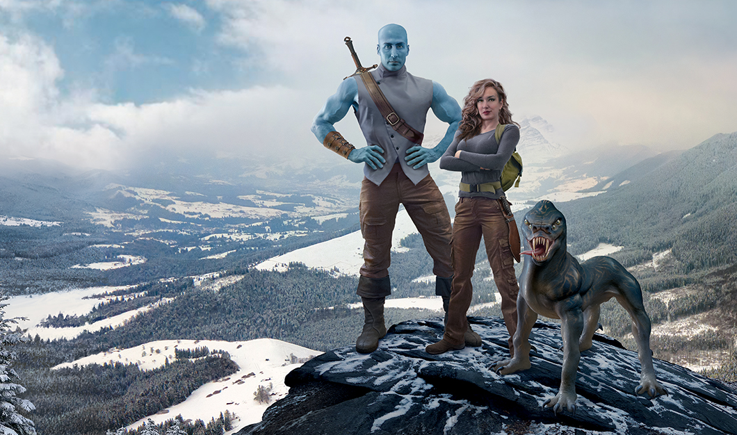 "World in Shards" book cover illustration by Brad Fraunfelter.